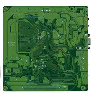 上網本主板正面拆板